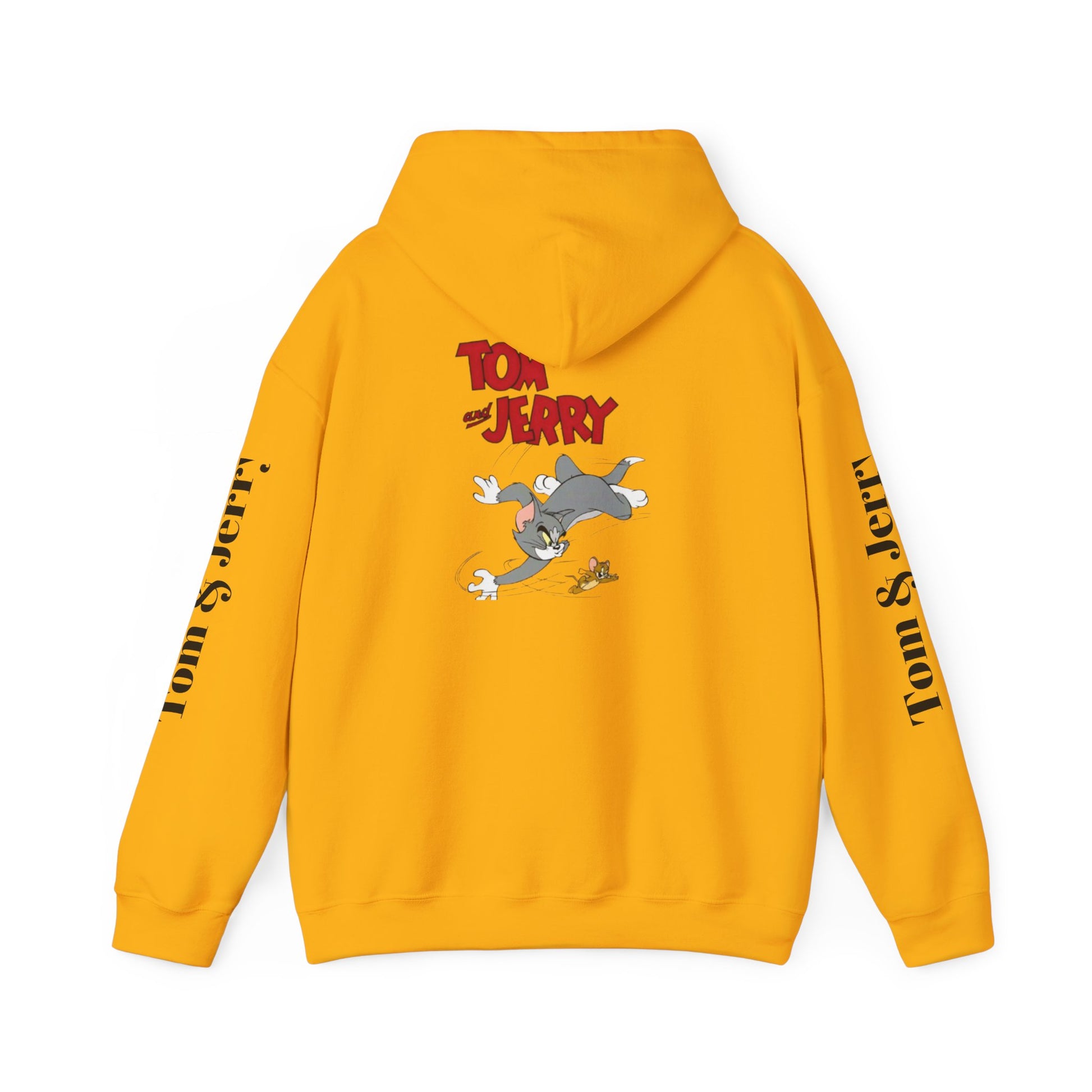Tom and Jerry Unisex Hoodie - Vintage Cartoon Sweatshirt for Fans, Cozy Gift for Birthdays, Perfect for All Seasons, Casual Wear