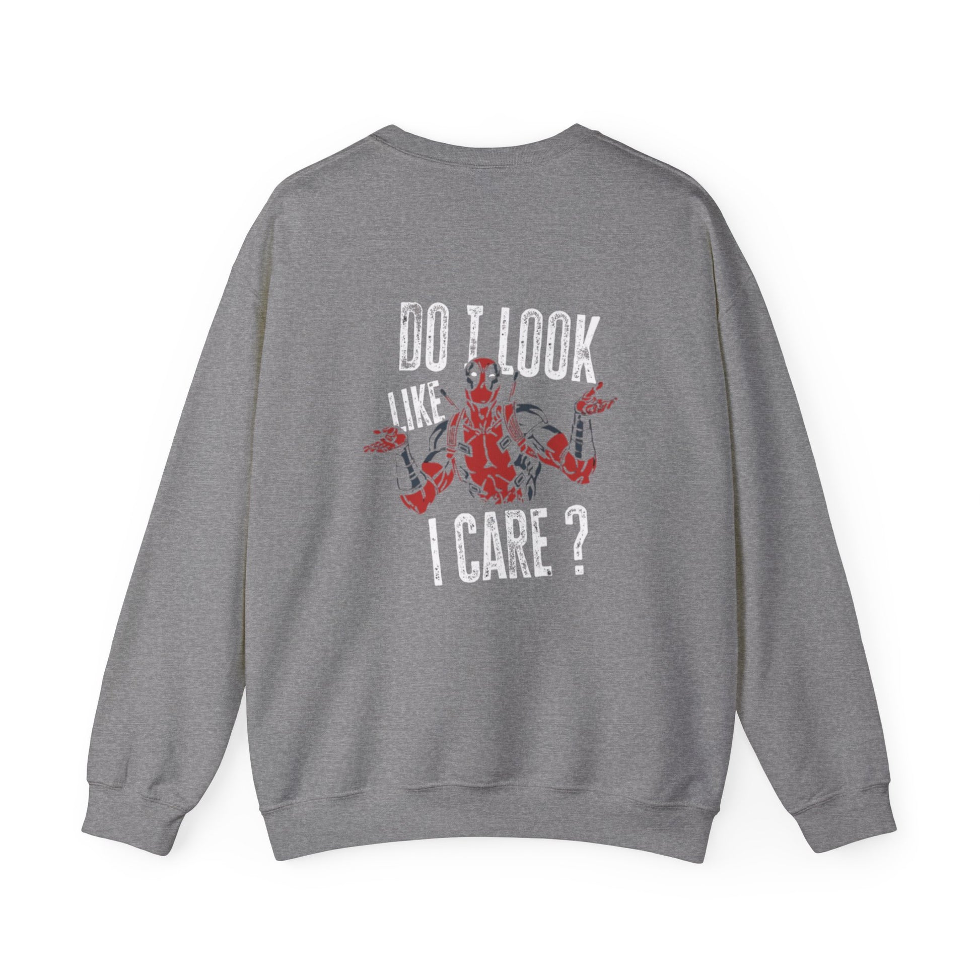 DEADPOOL Humorous Unisex Sweatshirt, Cozy Crewneck, Gift for Friends, Casual Wear, Fun Statement Sweatshirt