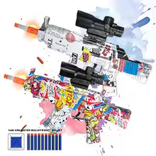 20 2PCS HIGH SPEED RECHARGEABLE GEL BLASTER GUN