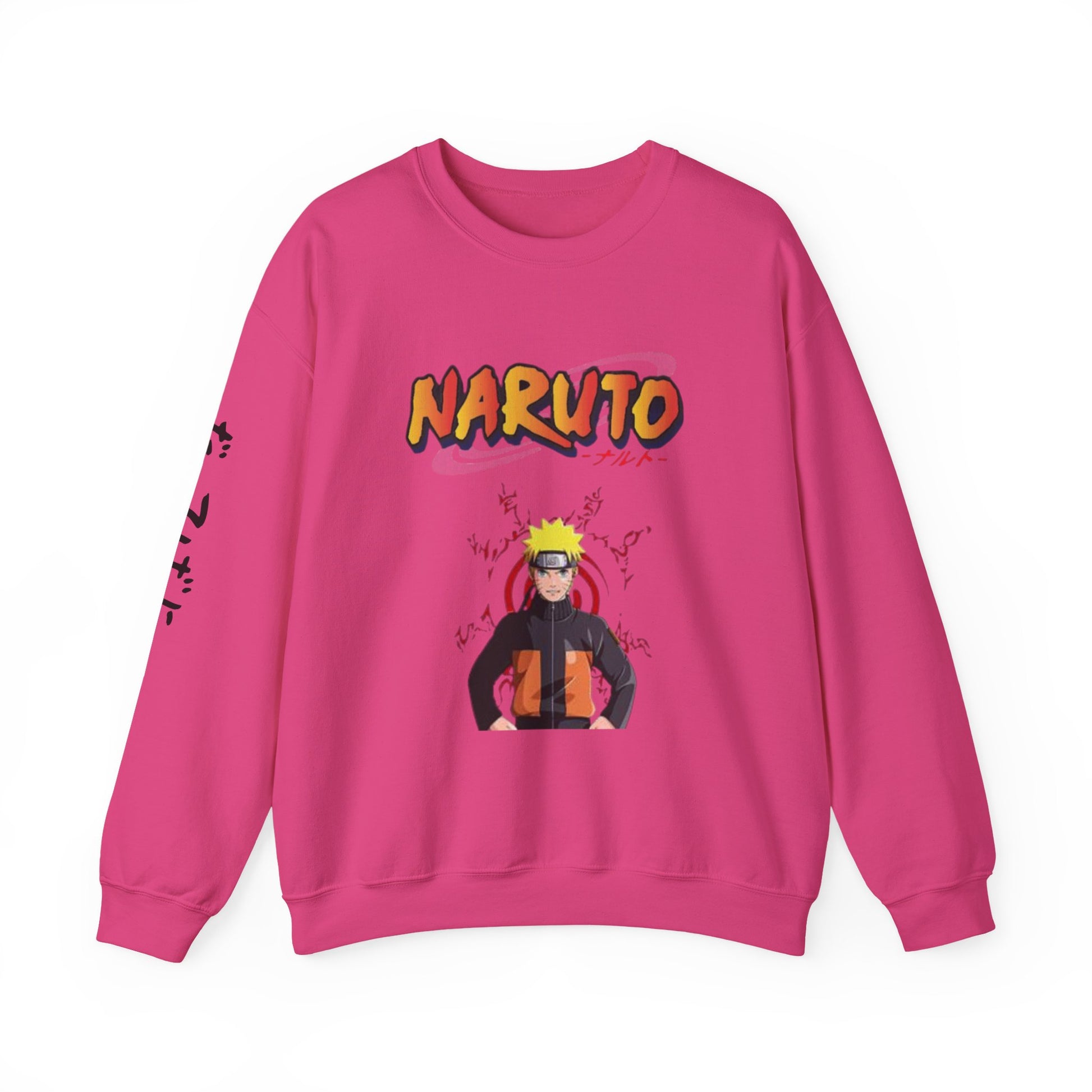 Naruto Inspired Unisex Crewneck Sweatshirt, Anime Apparel, Gift for Fans, Cozy Fashion, Streetwear, Casual Style