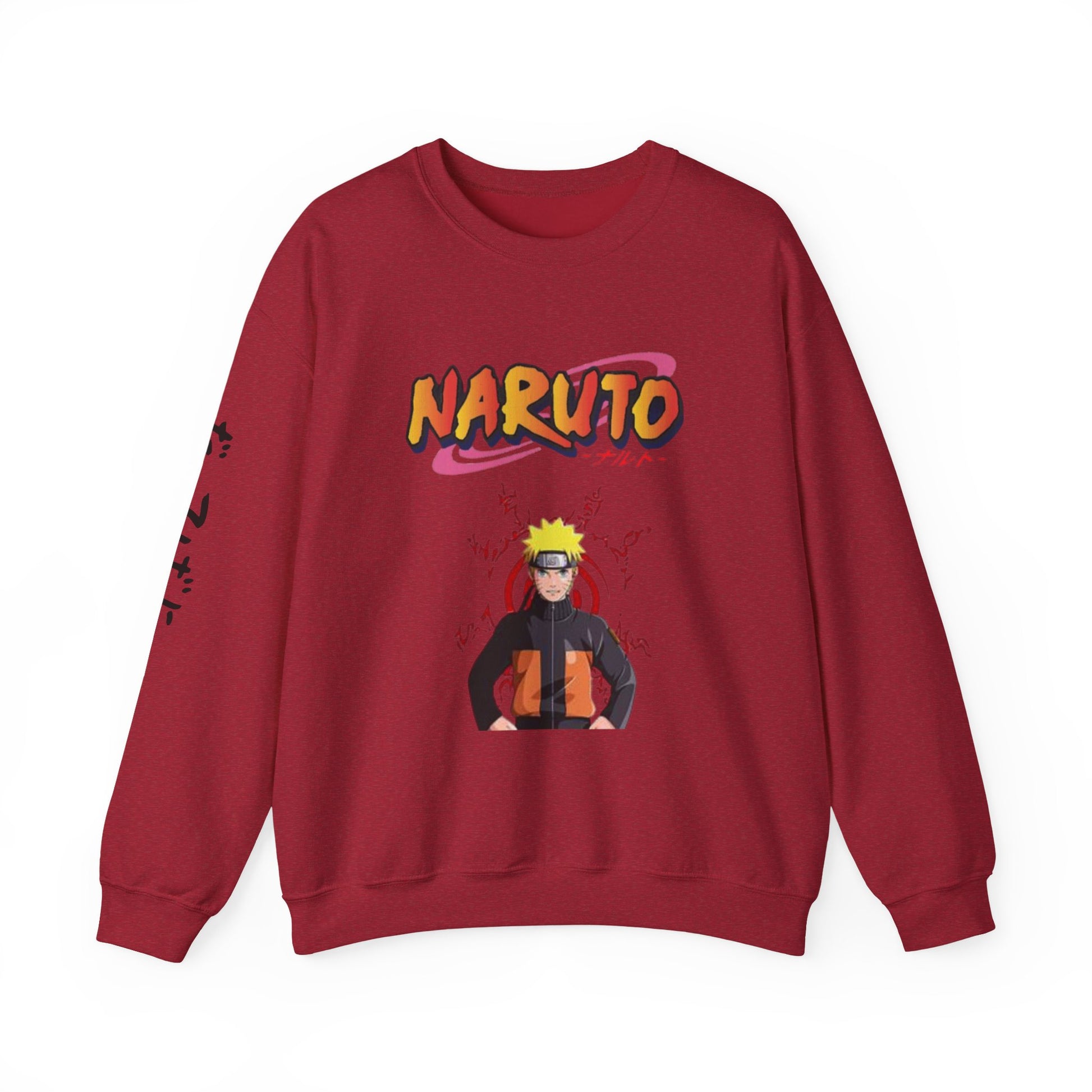 Naruto Inspired Unisex Crewneck Sweatshirt, Anime Apparel, Gift for Fans, Cozy Fashion, Streetwear, Casual Style