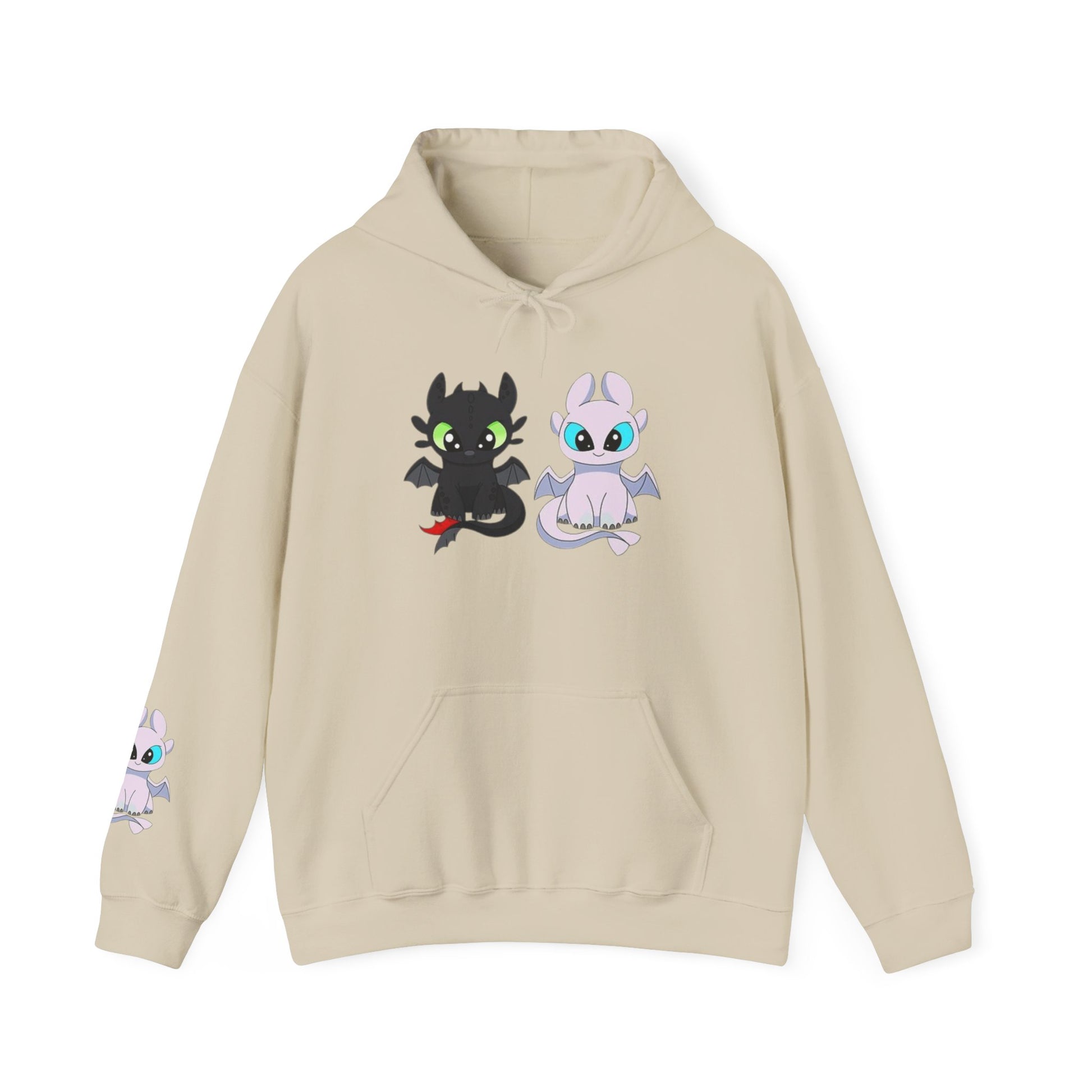 Cute Cartoon Creature Hoodie, Unisex Sweatshirt for All Seasons, Cozy Gift for Friends, Fun Apparel for Kids and Adults, Great for [...]