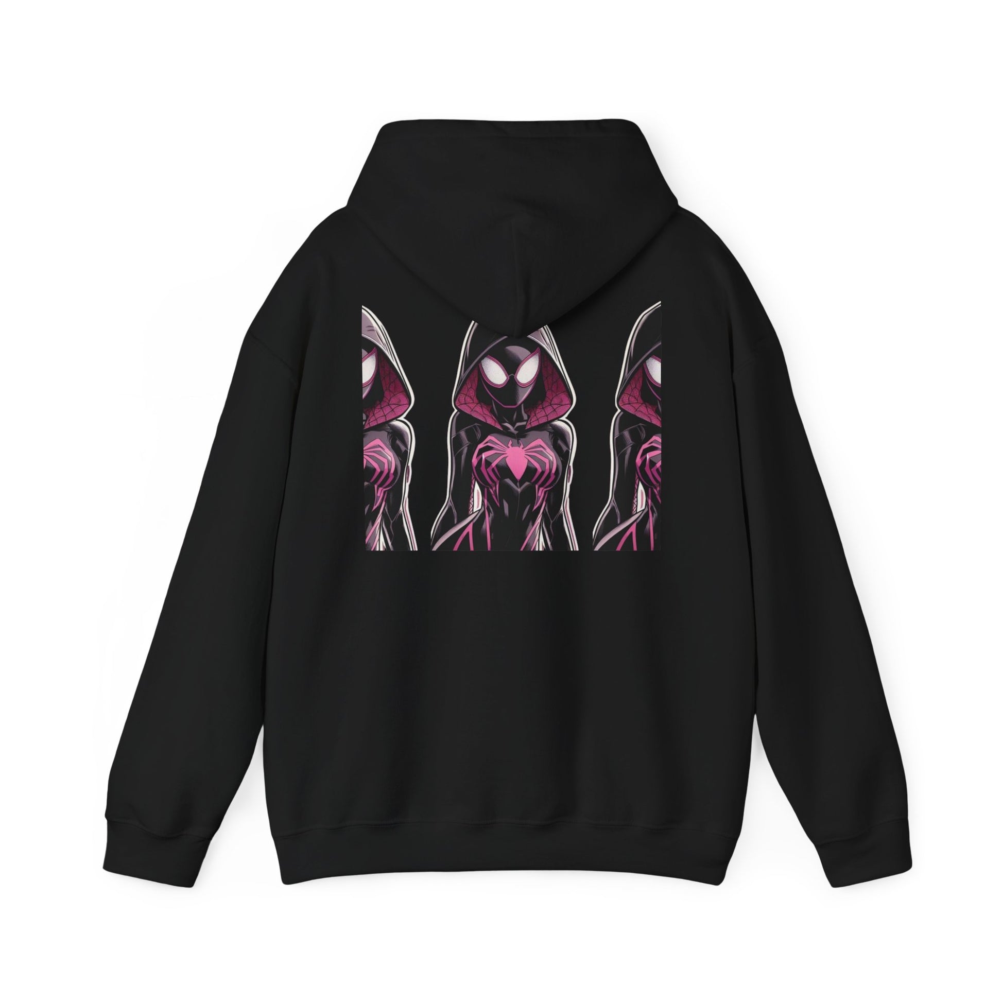 Spider-Inspired Unisex Hoodie for Fans, Stylish Graphic Sweatshirt, Perfect Gift for Comic Lovers, Cozy Casual Wear, Halloween Costume