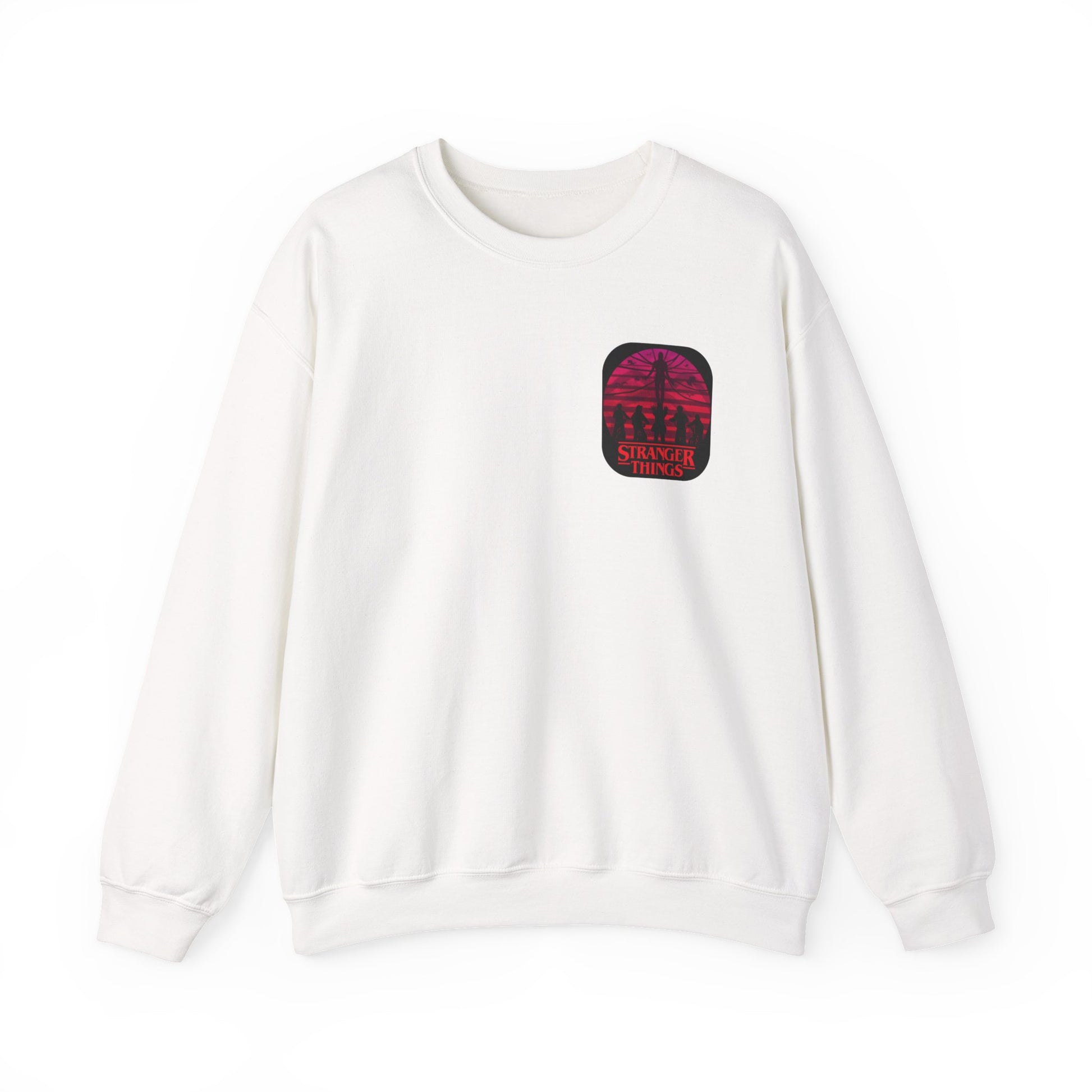 Stranger things  Artistic Crewneck Sweatshirt, Cozy Sweatshirt, Unique Gift, Gender Neutral Apparel, Creative Fashion, Everyday Wear, Casual Style