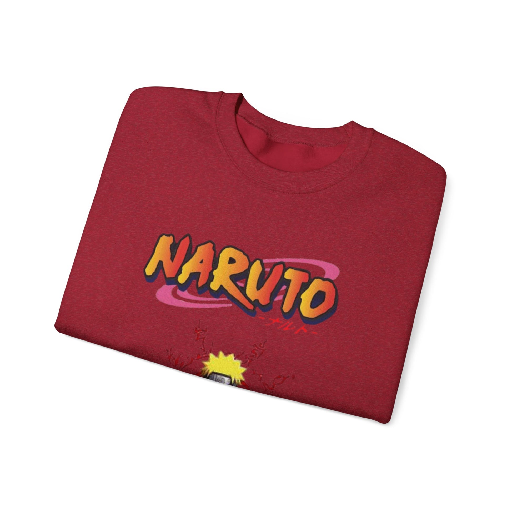 Naruto Inspired Unisex Crewneck Sweatshirt, Anime Apparel, Gift for Fans, Cozy Fashion, Streetwear, Casual Style