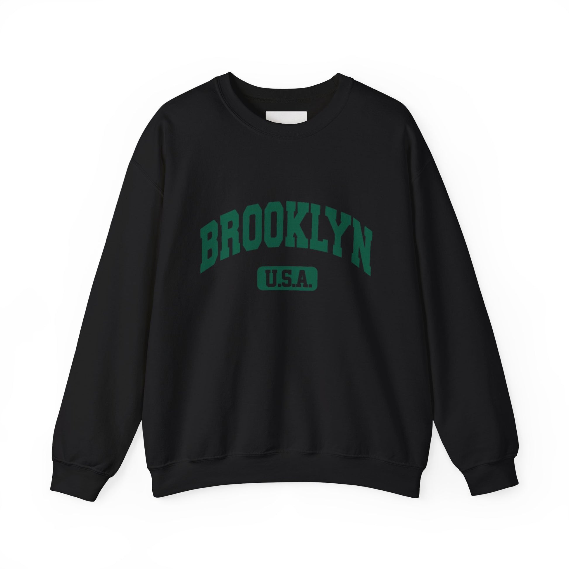 cool print Brooklyn Graphic Crewneck Sweatshirt, Cozy Unisex Sweatshirt, Casual Streetwear, Perfect Gift for Friends, Fall Layering Essential