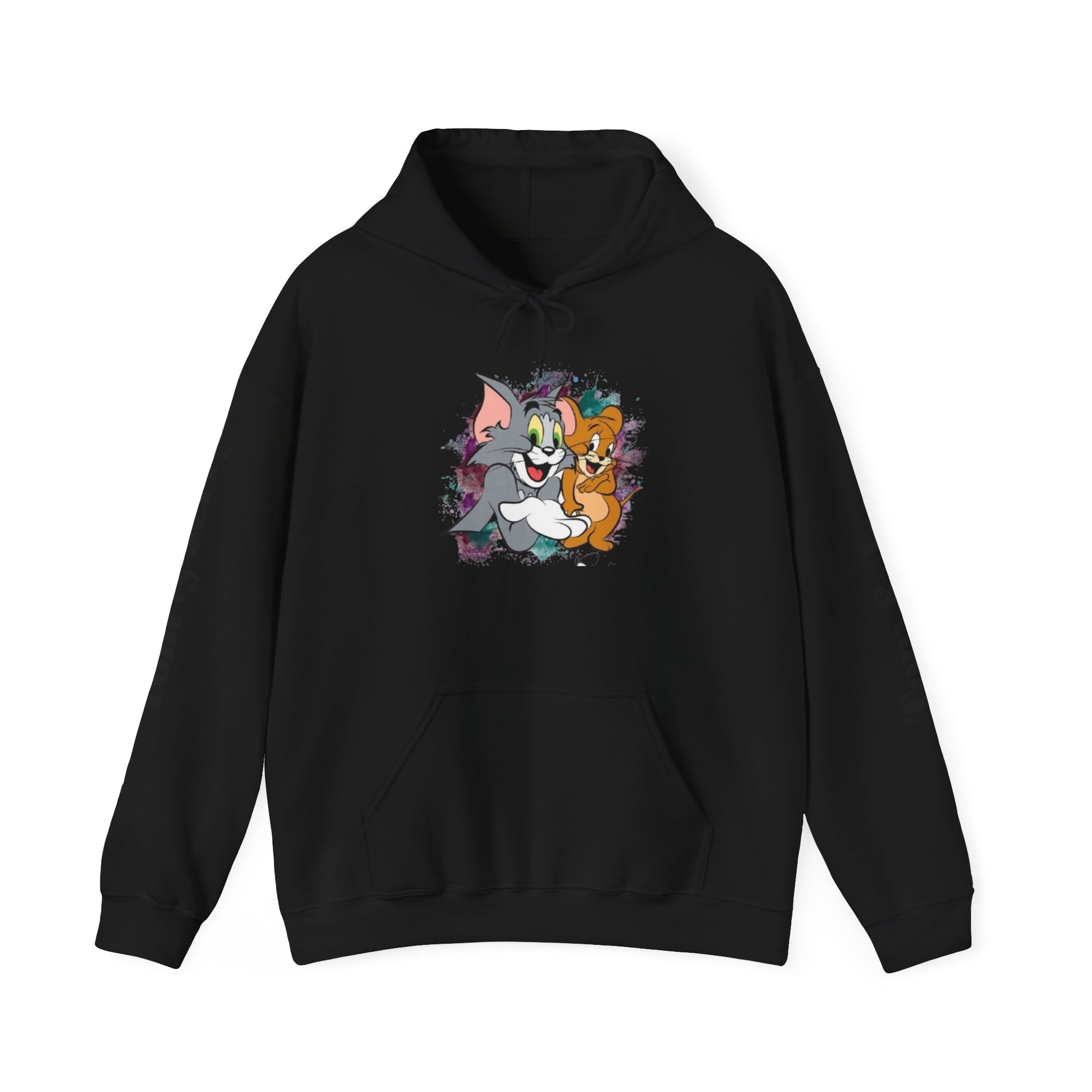 Tom and Jerry Unisex Hoodie - Vintage Cartoon Sweatshirt for Fans, Cozy Gift for Birthdays, Perfect for All Seasons, Casual Wear
