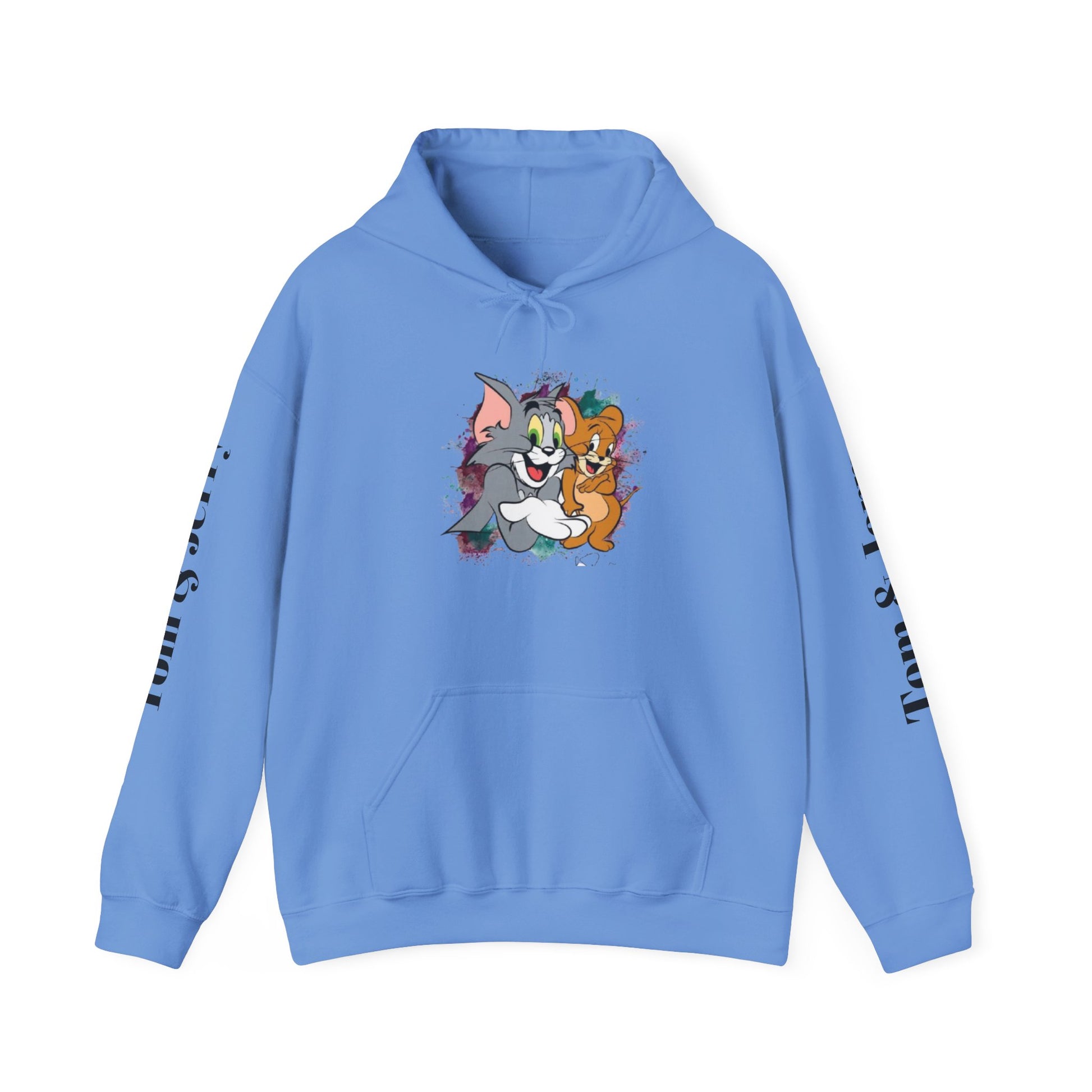 Tom and Jerry Unisex Hoodie - Vintage Cartoon Sweatshirt for Fans, Cozy Gift for Birthdays, Perfect for All Seasons, Casual Wear