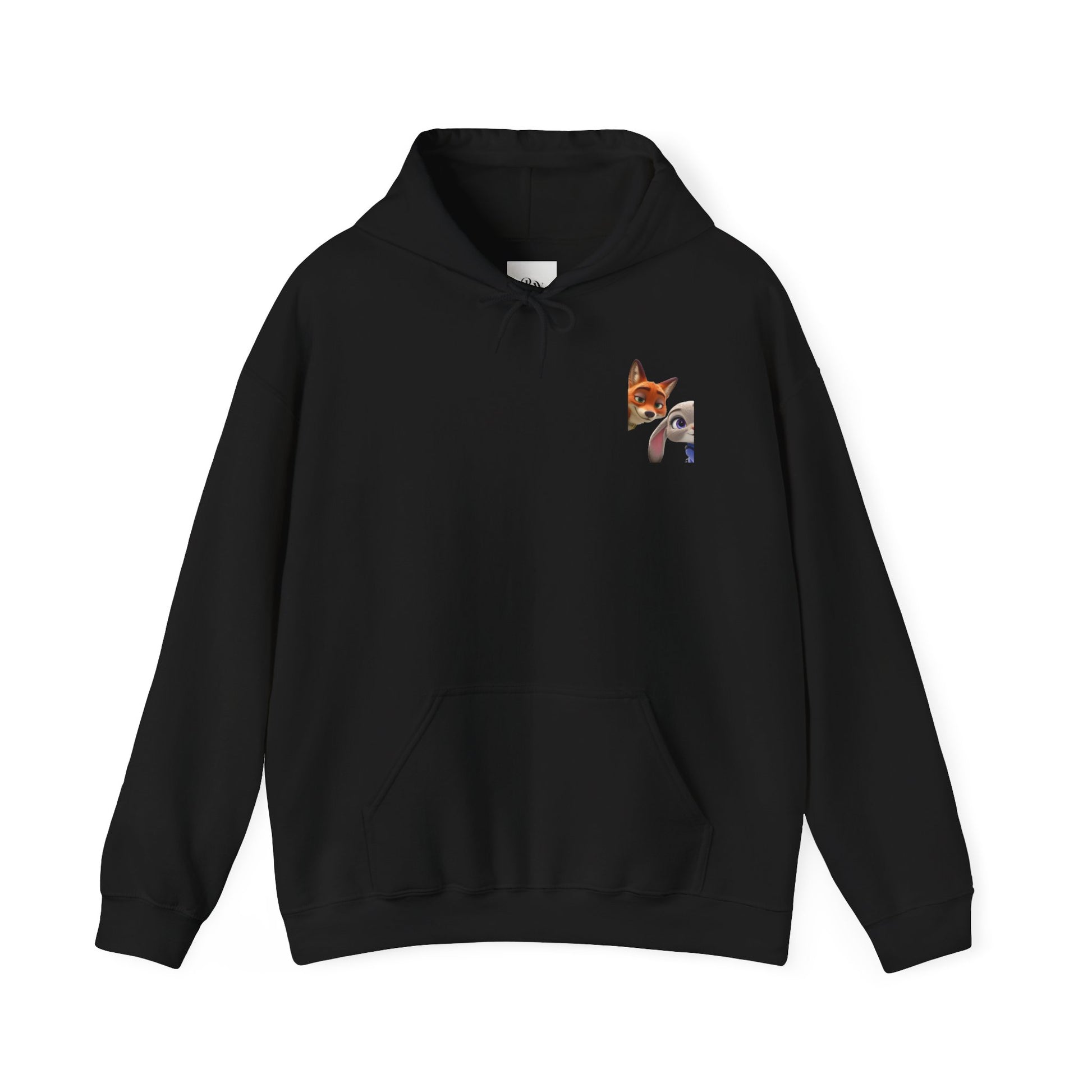 Cozy Animal Friends Hoodie, Cute Animal Sweatshirt, Unisex Graphic Sweatshirt, Perfect Gift for Animal Lovers, Fun Layering Piece