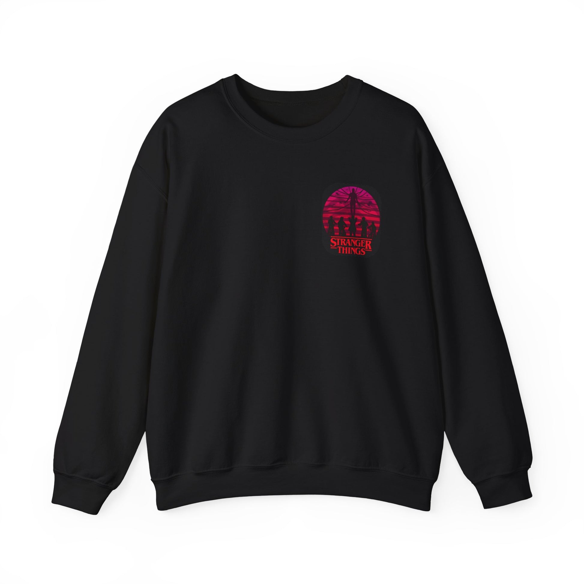 Stranger things  Artistic Crewneck Sweatshirt, Cozy Sweatshirt, Unique Gift, Gender Neutral Apparel, Creative Fashion, Everyday Wear, Casual Style