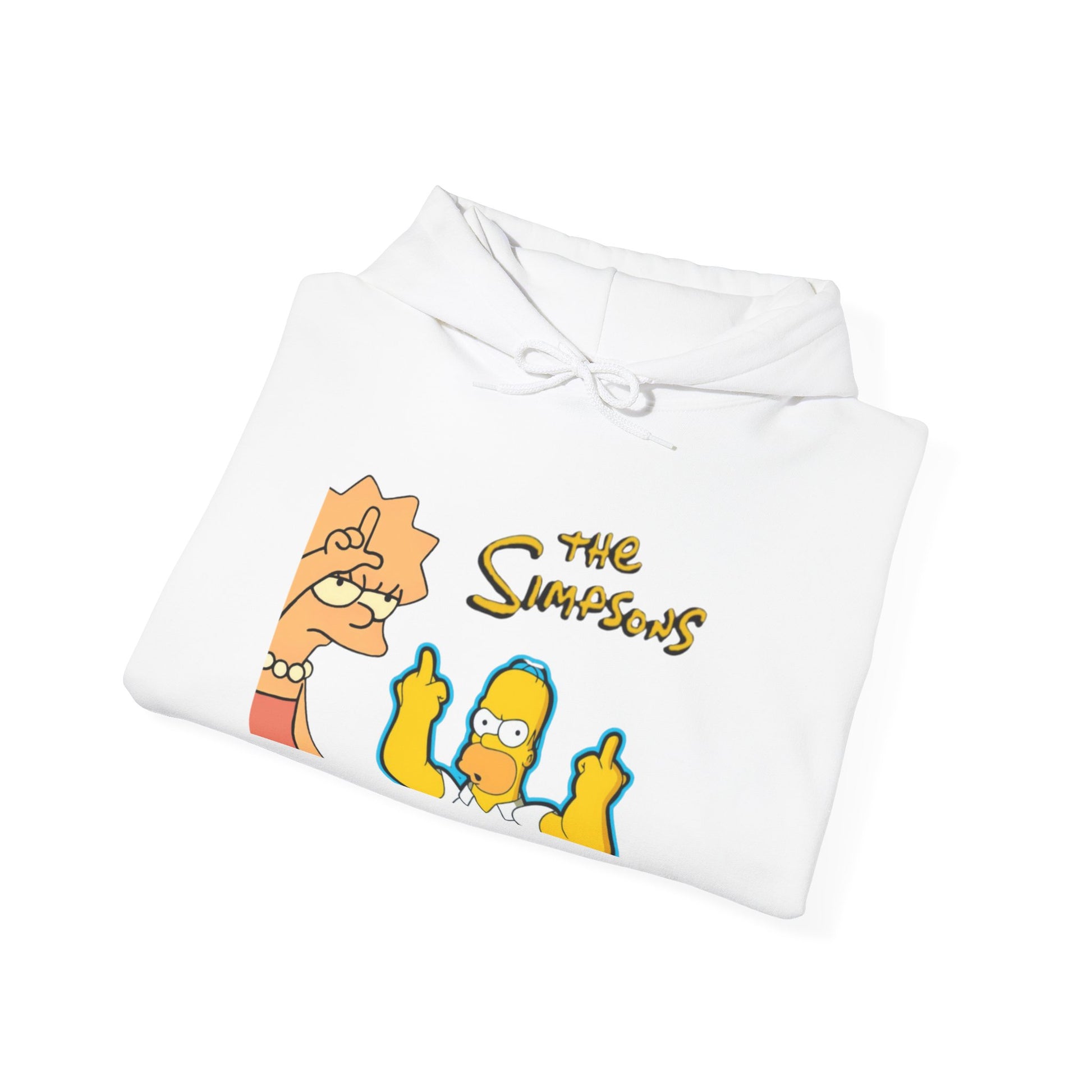 Simpsons Unisex Heavy Blend Hoodie | Cozy Gift for Fans, Graphic Sweatshirt, Fun Cartoon Apparel, Casual Wear, Unique Holiday Gift