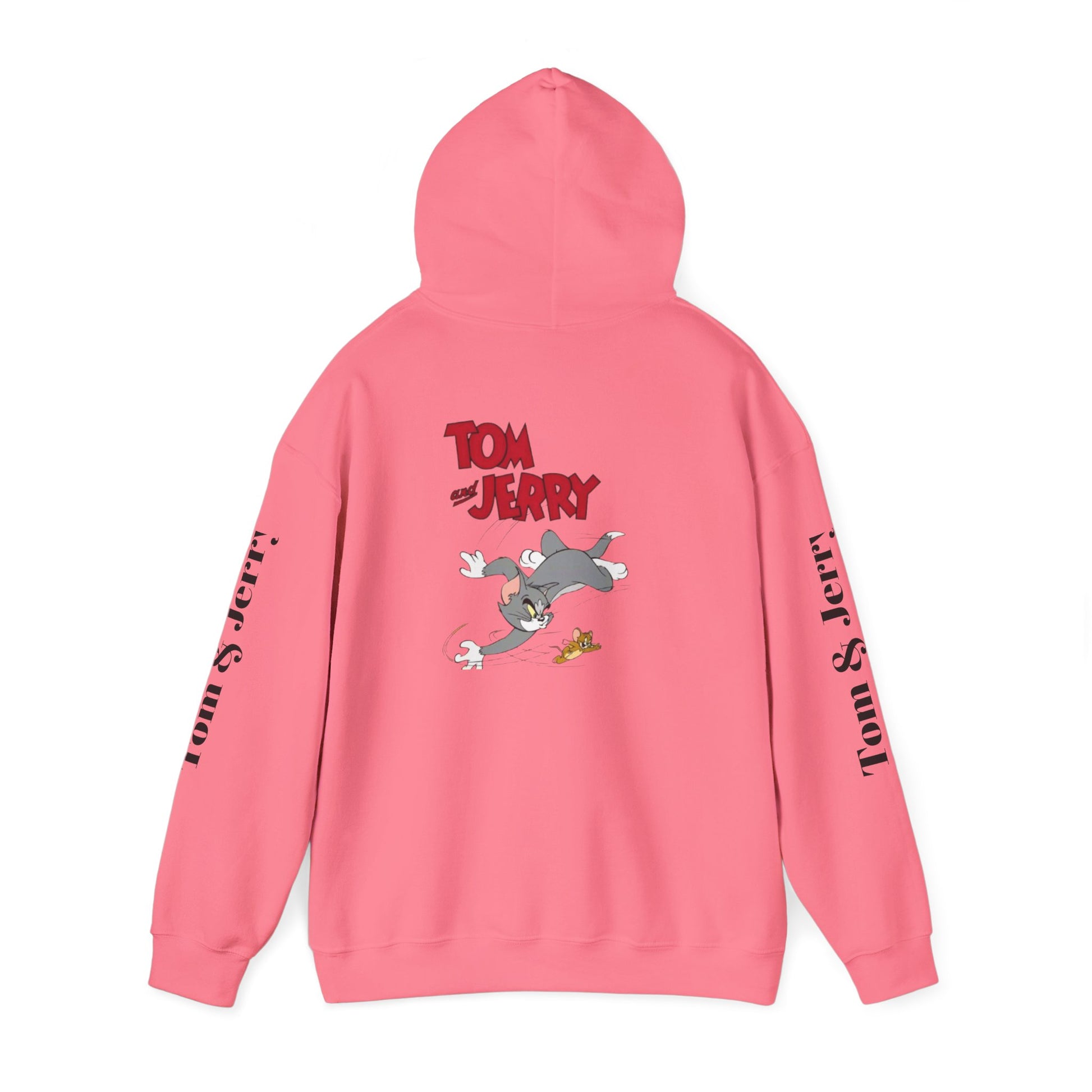 Tom and Jerry Unisex Hoodie - Vintage Cartoon Sweatshirt for Fans, Cozy Gift for Birthdays, Perfect for All Seasons, Casual Wear