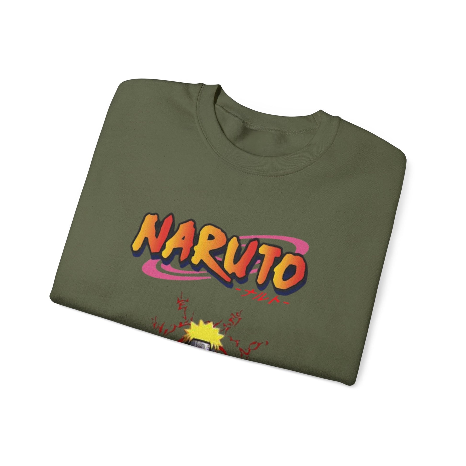 Naruto Inspired Unisex Crewneck Sweatshirt, Anime Apparel, Gift for Fans, Cozy Fashion, Streetwear, Casual Style