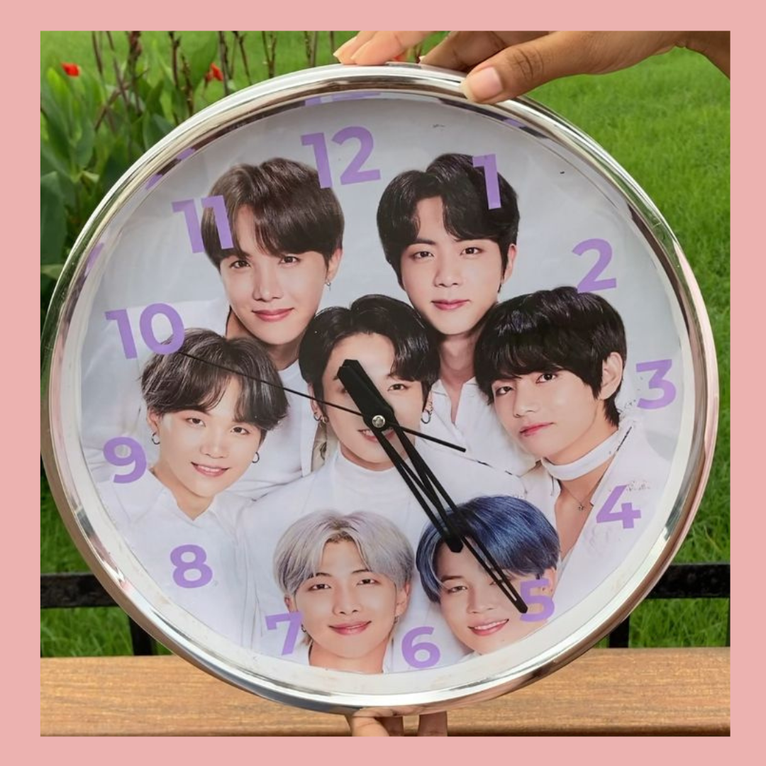 BTS Wall Clock - 12 Inch