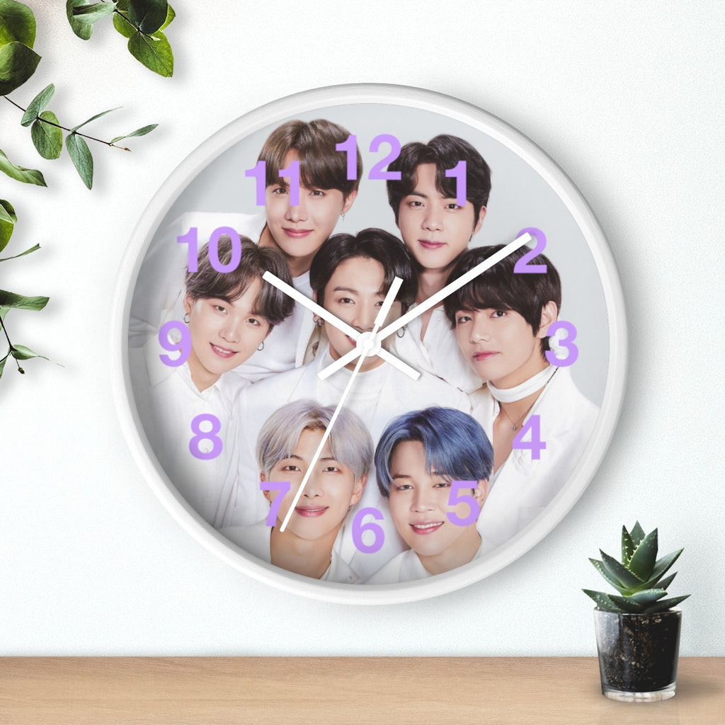 BTS Wall Clock - 12 Inch