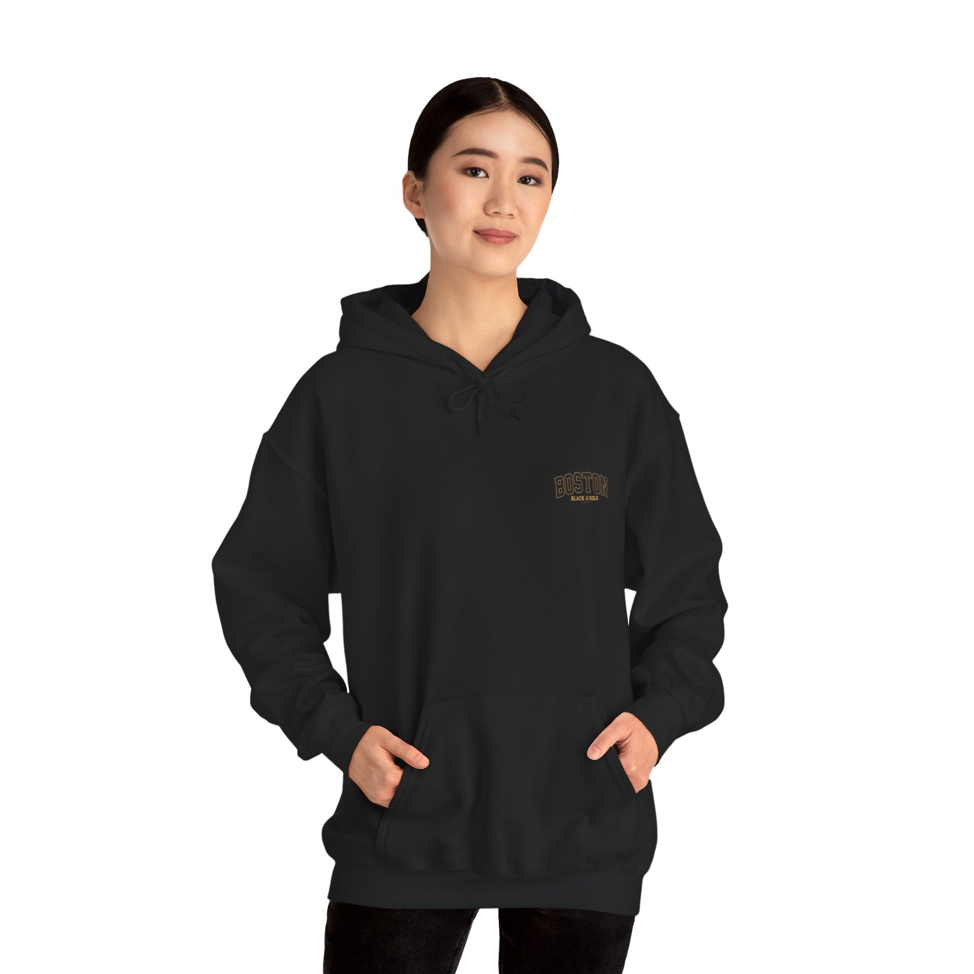 cool print Stylish Boston Hoodie, Cozy Sweatshirt for All Seasons, Unisex Streetwear, Perfect Gift for Boston Fans, Casual Layering Essential