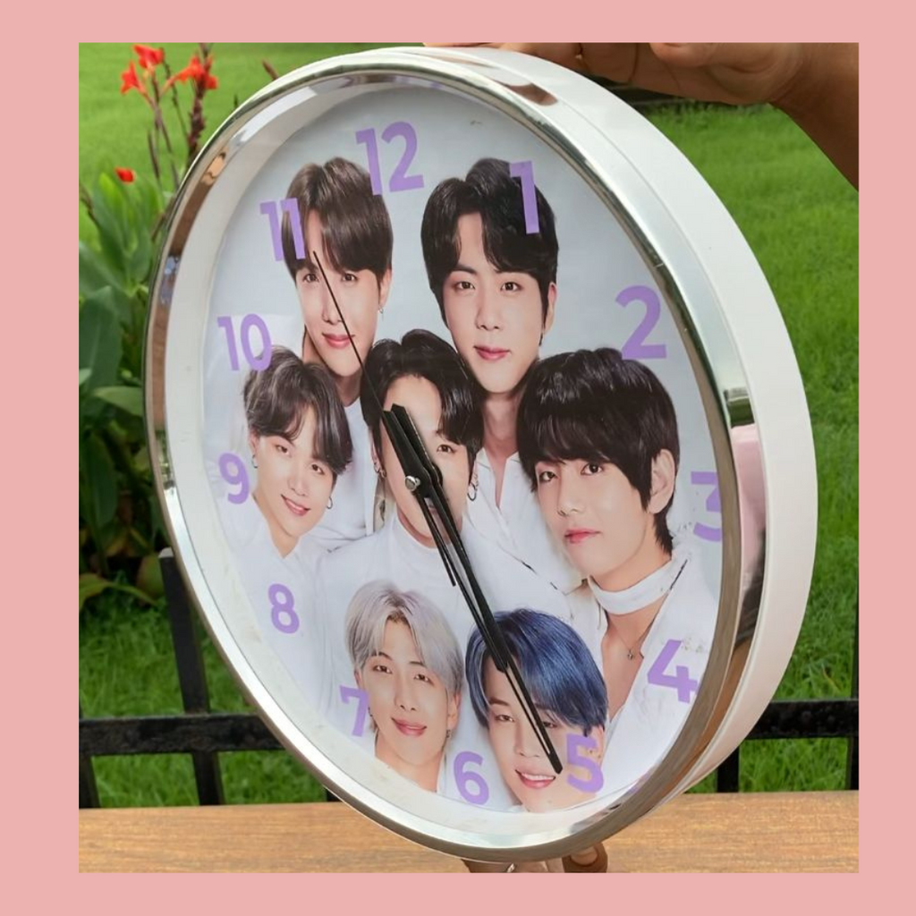 BTS Wall Clock - 12 Inch