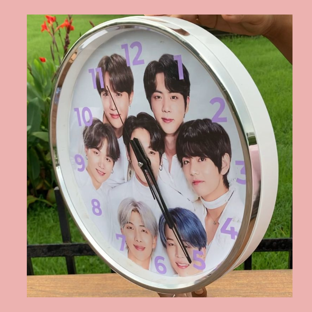 BTS Wall Clock - 12 Inch