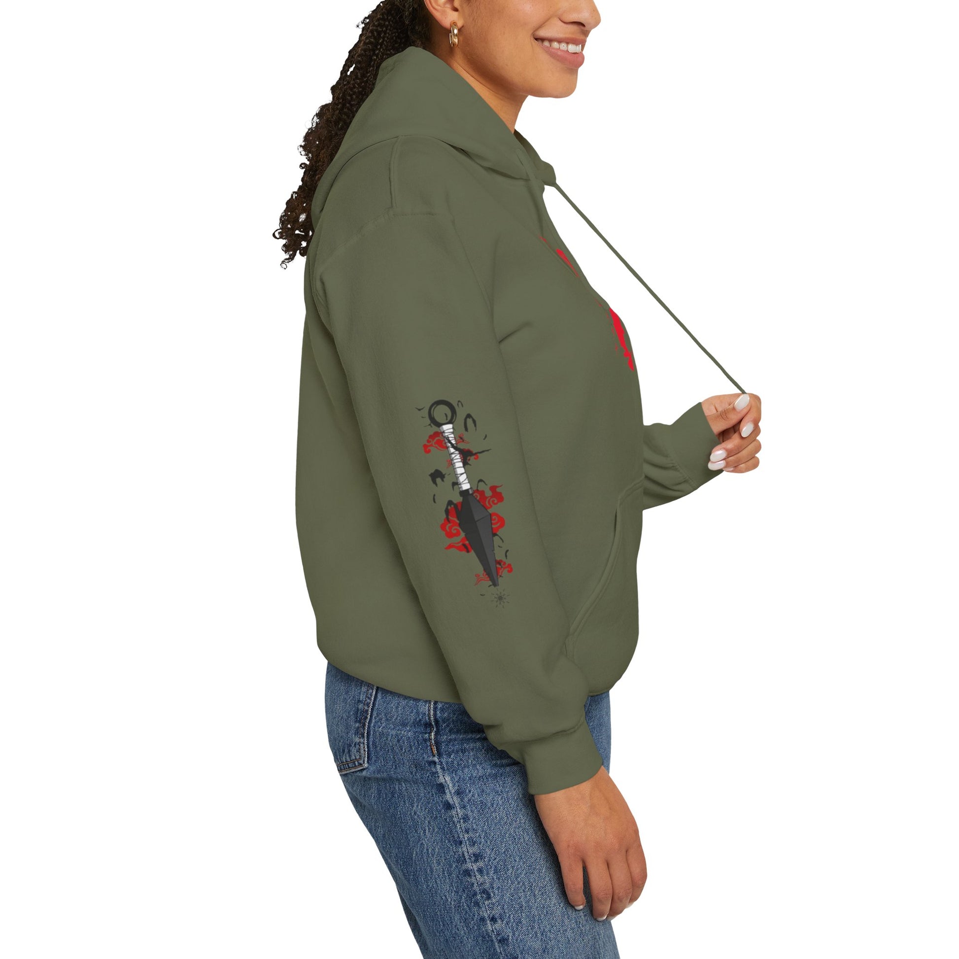 Naruto Anime-Inspired Hooded Sweatshirt, Cozy Unisex Hoodie, Gift for Fans, Streetwear Fashion, Casual Wear, Seasonal Style