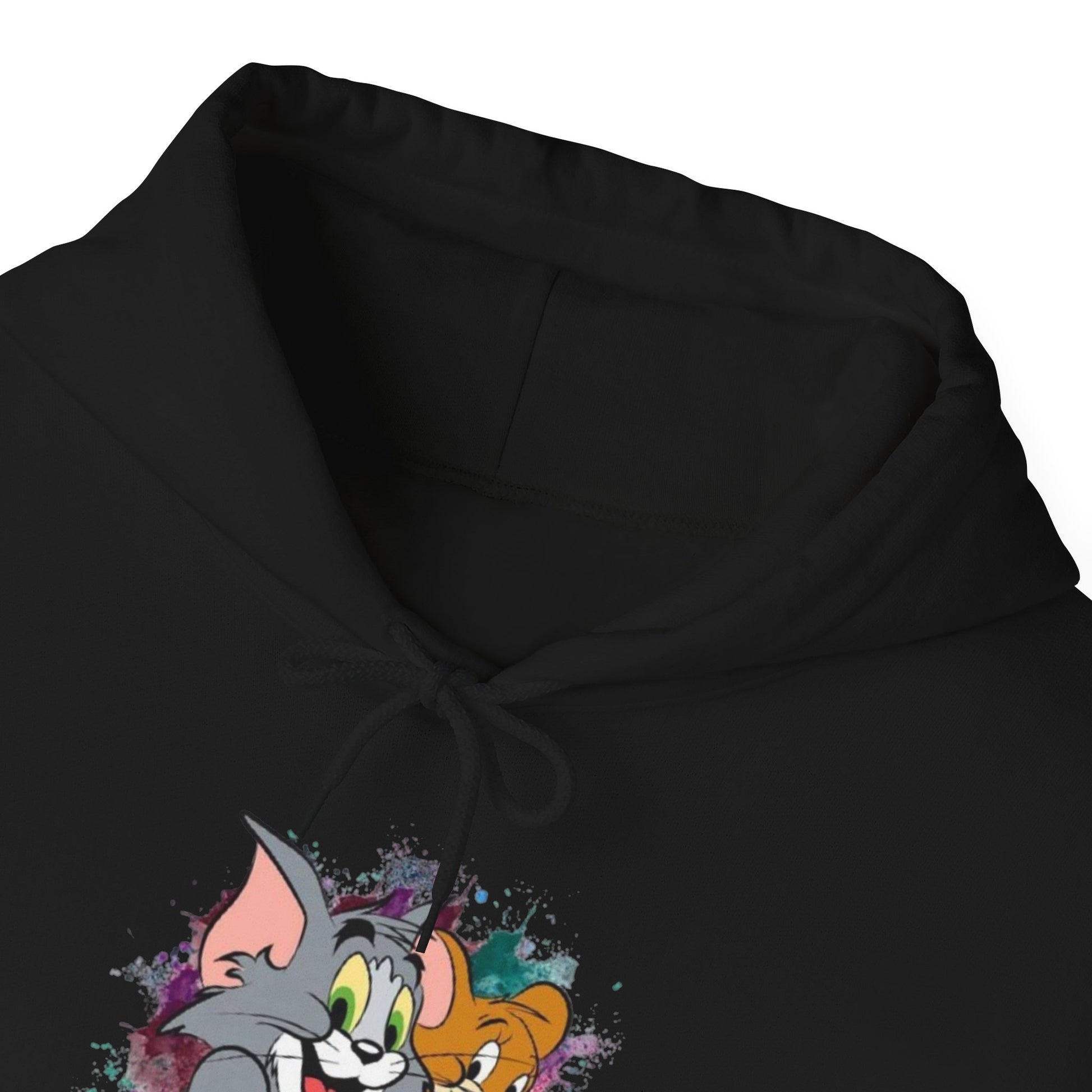 Tom and Jerry Unisex Hoodie - Vintage Cartoon Sweatshirt for Fans, Cozy Gift for Birthdays, Perfect for All Seasons, Casual Wear