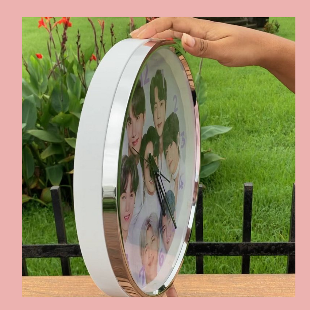 BTS Wall Clock - 12 Inch
