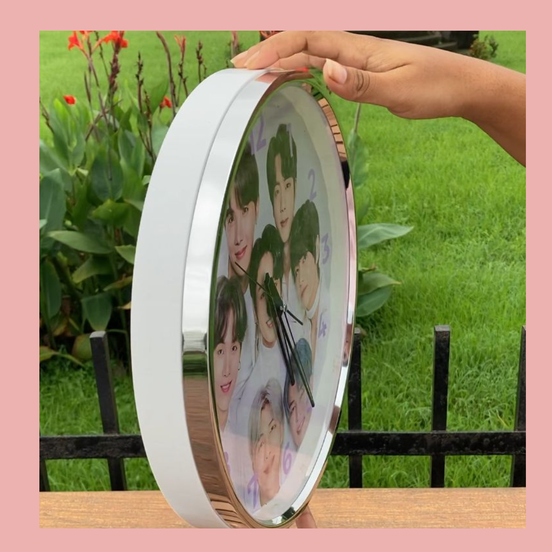 BTS Wall Clock - 12 Inch