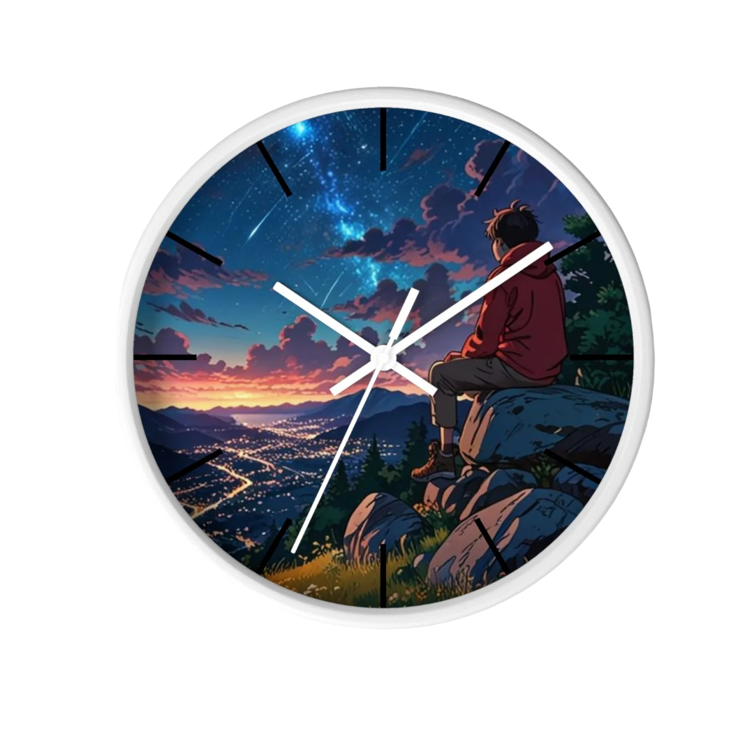 Alone Nature Wall Clock - 12 Inch