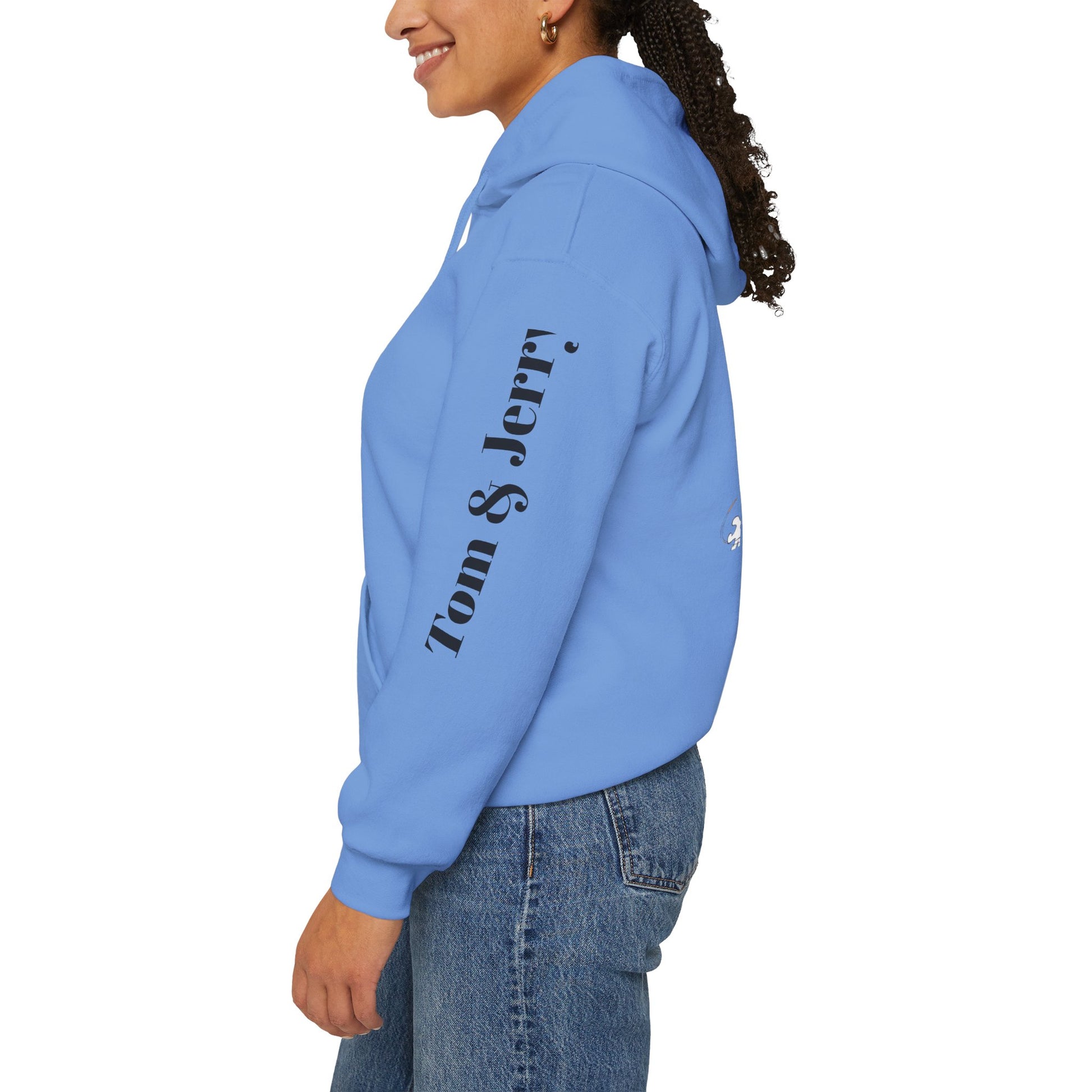 Tom and Jerry Unisex Hoodie - Vintage Cartoon Sweatshirt for Fans, Cozy Gift for Birthdays, Perfect for All Seasons, Casual Wear