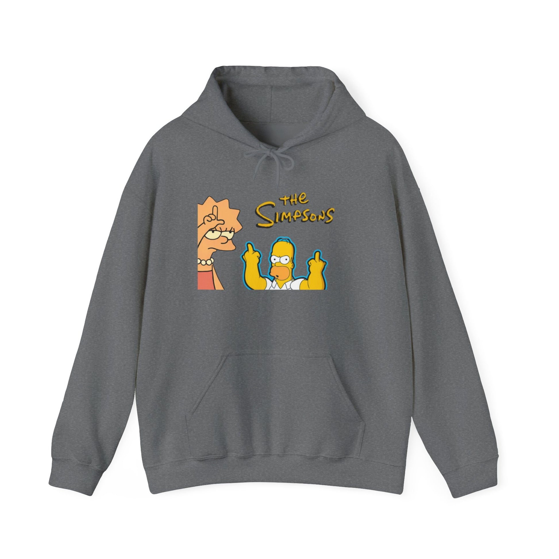 Simpsons Unisex Heavy Blend Hoodie | Cozy Gift for Fans, Graphic Sweatshirt, Fun Cartoon Apparel, Casual Wear, Unique Holiday Gift