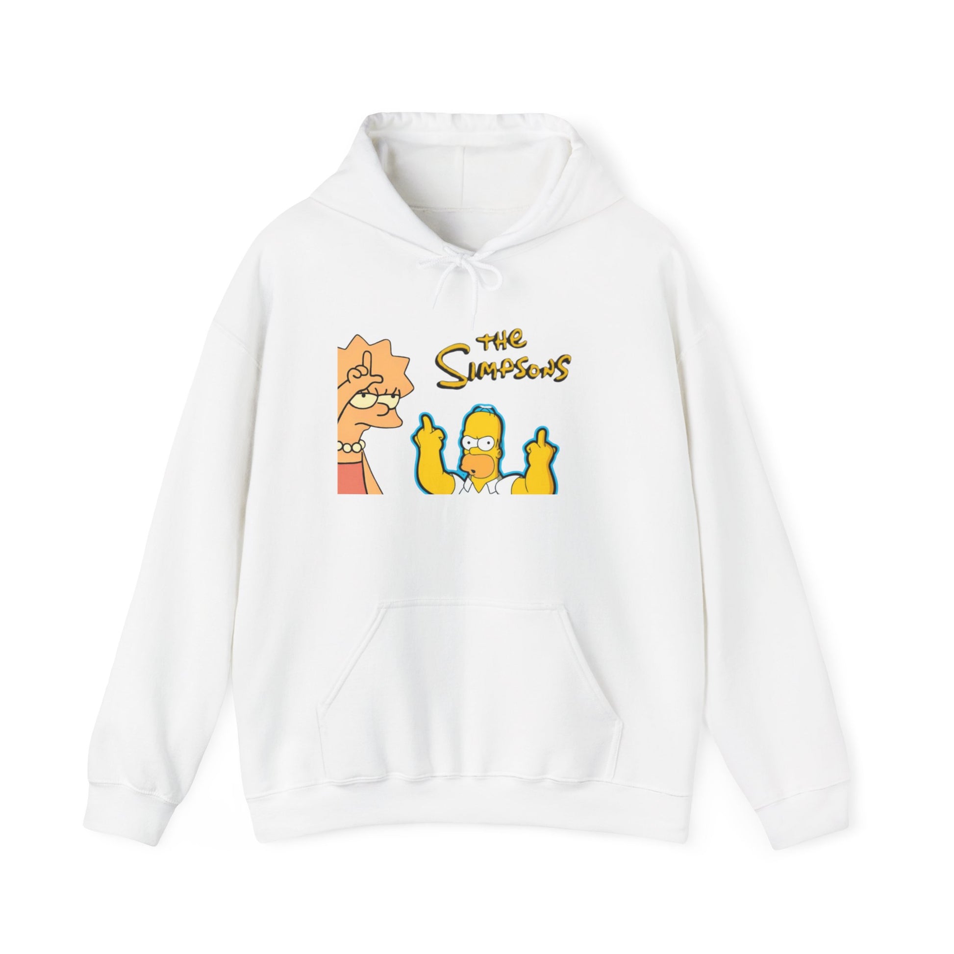 Simpsons Unisex Heavy Blend Hoodie | Cozy Gift for Fans, Graphic Sweatshirt, Fun Cartoon Apparel, Casual Wear, Unique Holiday Gift