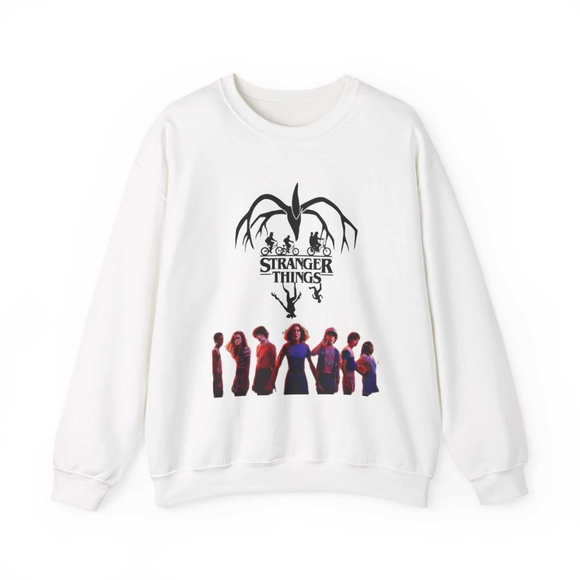 Stranger Things Unisex Crewneck Sweatshirt, Cozy Sweatshirt, Gift for Fans, Movie Night, Halloween Apparel, Casual Wear