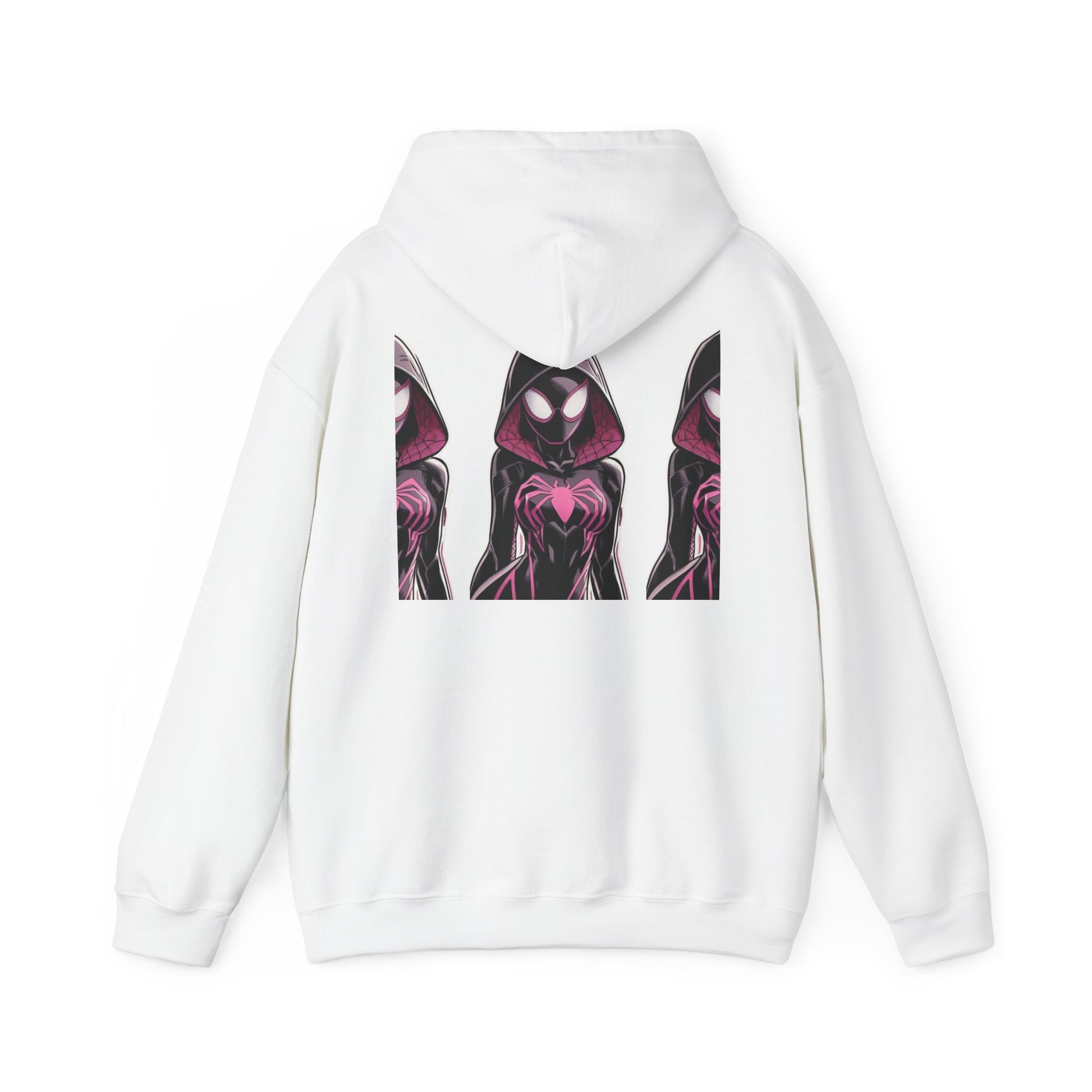 Spider-Inspired Unisex Hoodie for Fans, Stylish Graphic Sweatshirt, Perfect Gift for Comic Lovers, Cozy Casual Wear, Halloween Costume