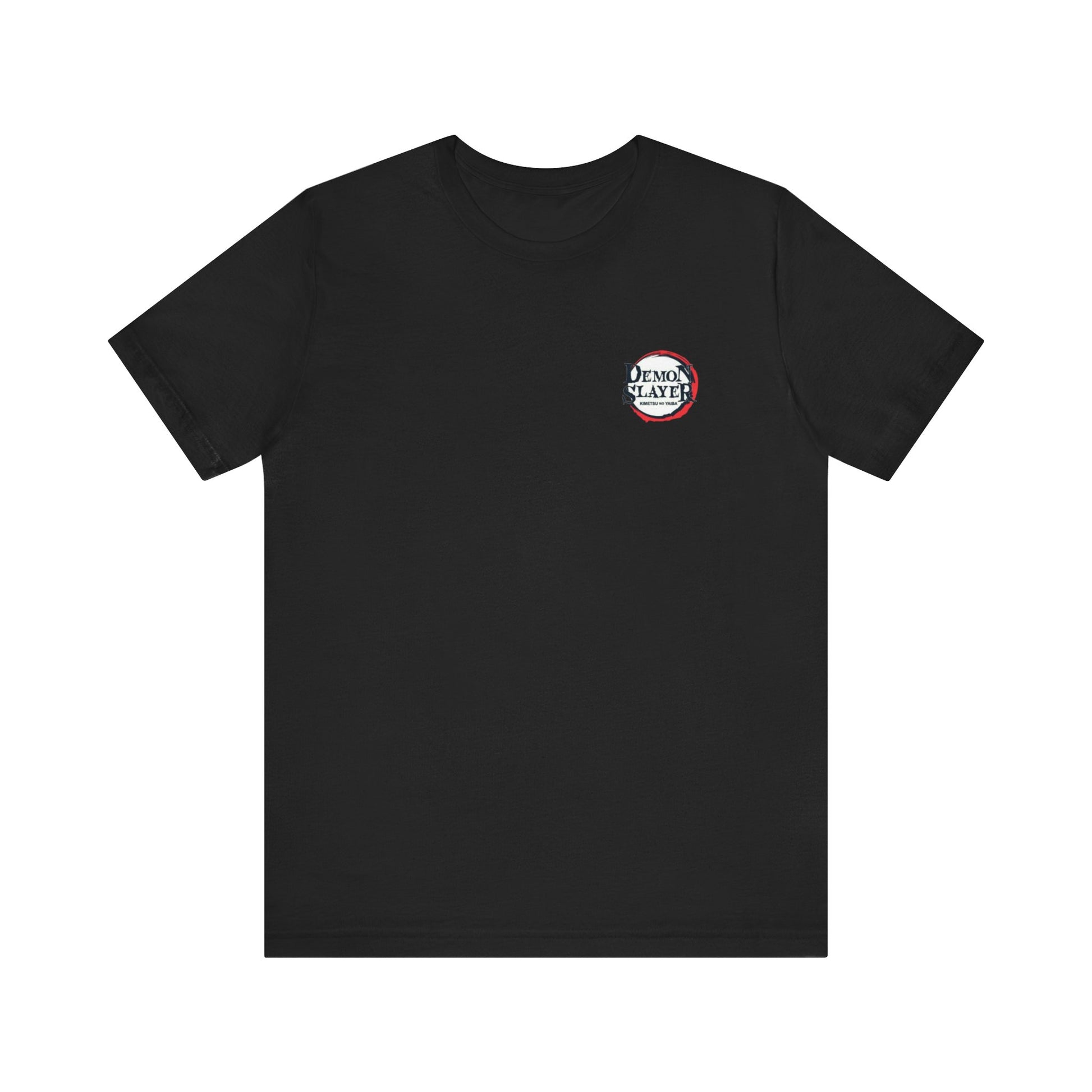 DEMON SLAYERS Anime Themed Unisex Jersey Tee, Graphic Tee, Casual Wear, Gift for Anime Lovers, Birthday Gift, Everyday Style