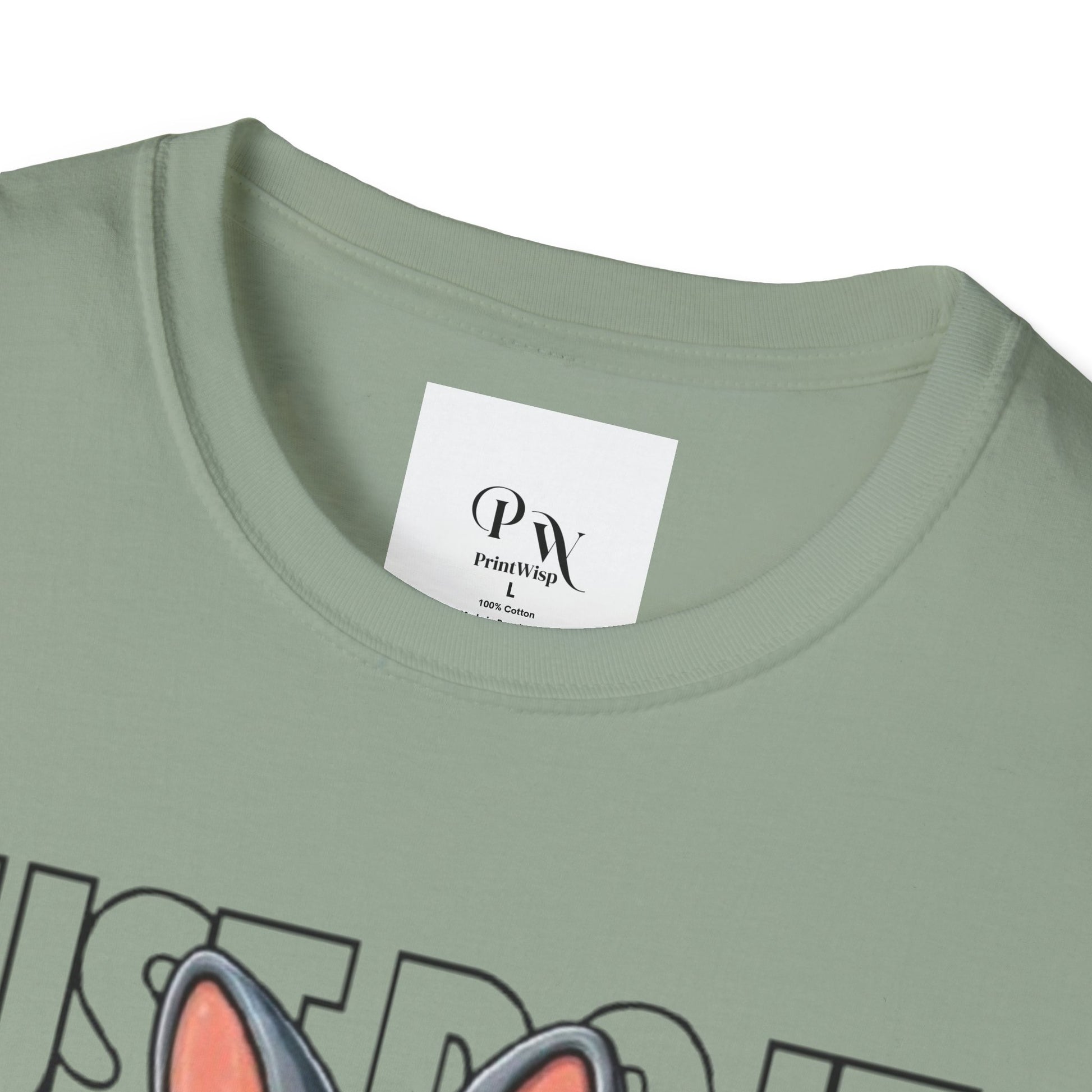 Cool Cartoon Bunny T-Shirt, Streetwear Tee, Casual Unisex Shirt, Gift for Kids & Teens, Perfect for Everyday Wear, Fun Graphic Top