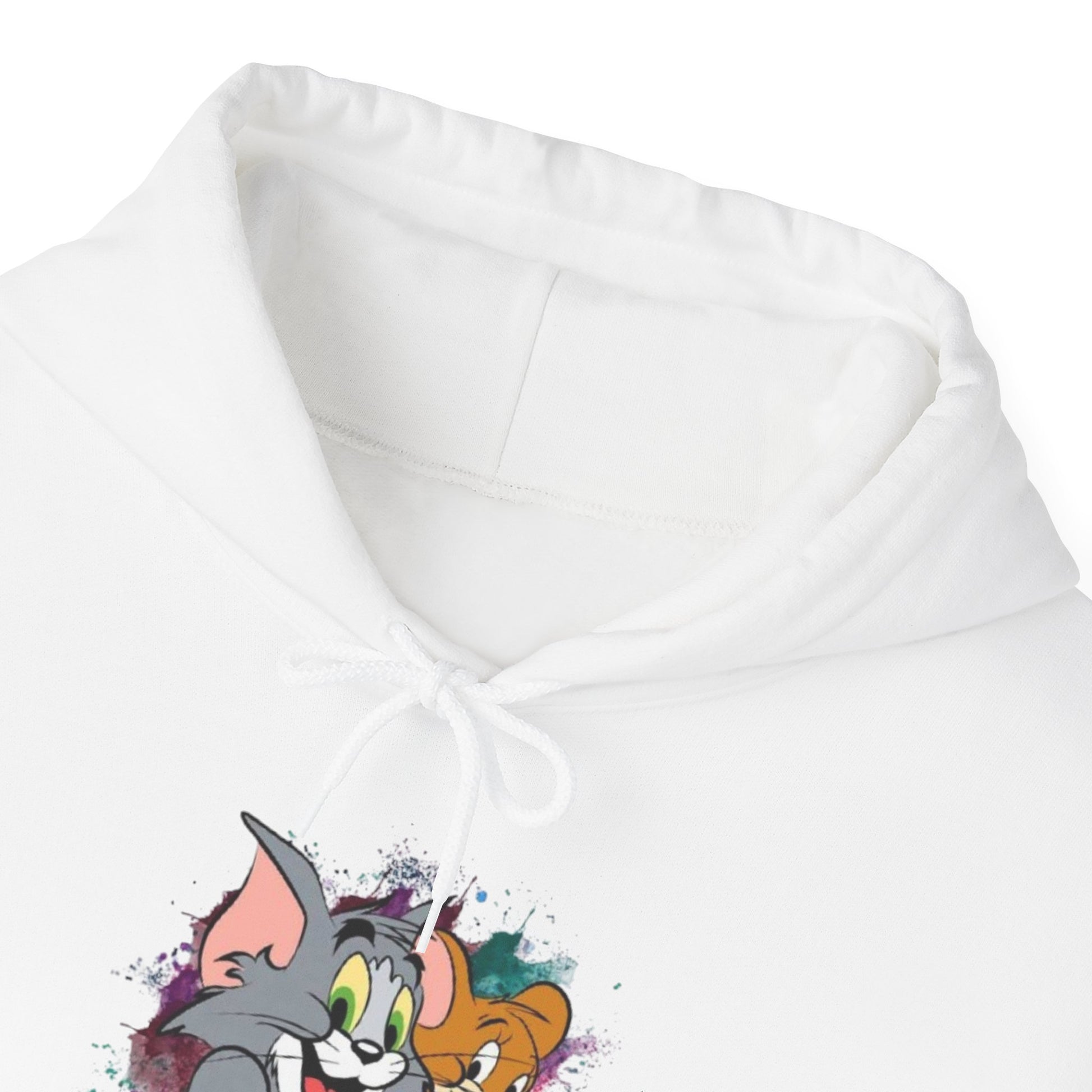Tom and Jerry Unisex Hoodie - Vintage Cartoon Sweatshirt for Fans, Cozy Gift for Birthdays, Perfect for All Seasons, Casual Wear