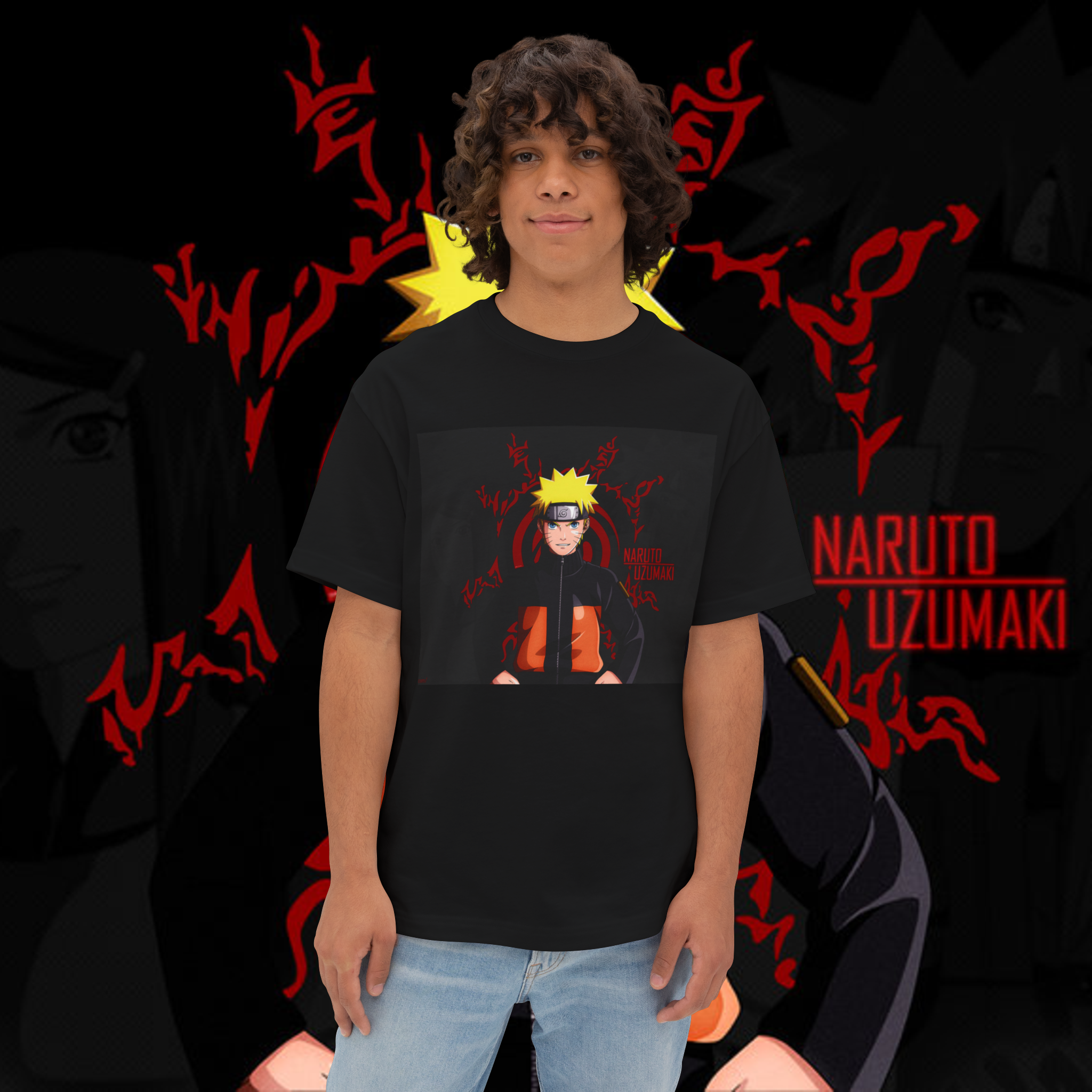 Naruto Oversized T-Shirt